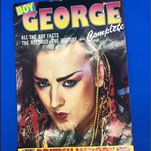 Boy George Complete Brit Import 1984 Vintage Mag